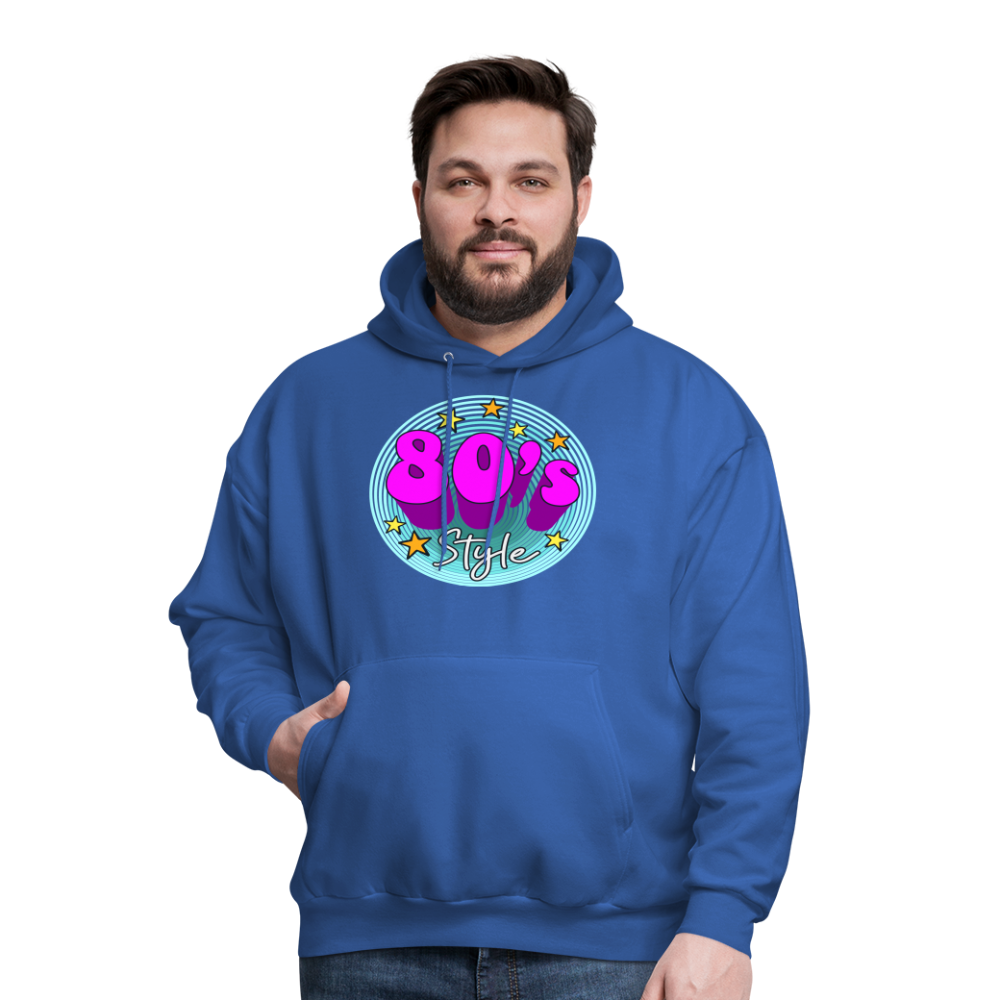 Back to the 80's - 80's Style - Hoodie - royal blue