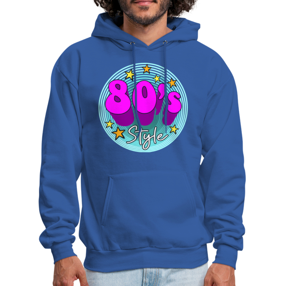 Back to the 80's - 80's Style - Hoodie - royal blue