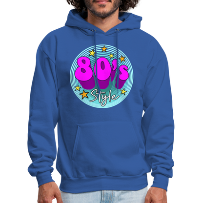 Back to the 80's - 80's Style - Hoodie - royal blue