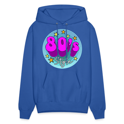 Back to the 80's - 80's Style - Hoodie - royal blue