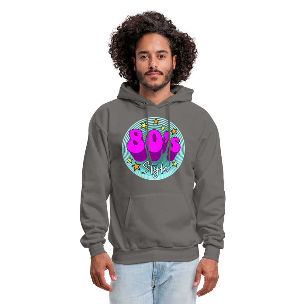 Back to the 80's - 80's Style - Hoodie - asphalt gray