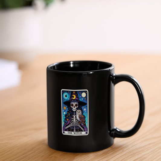 Tarot Treasures - The Witch Coffee Mug - black