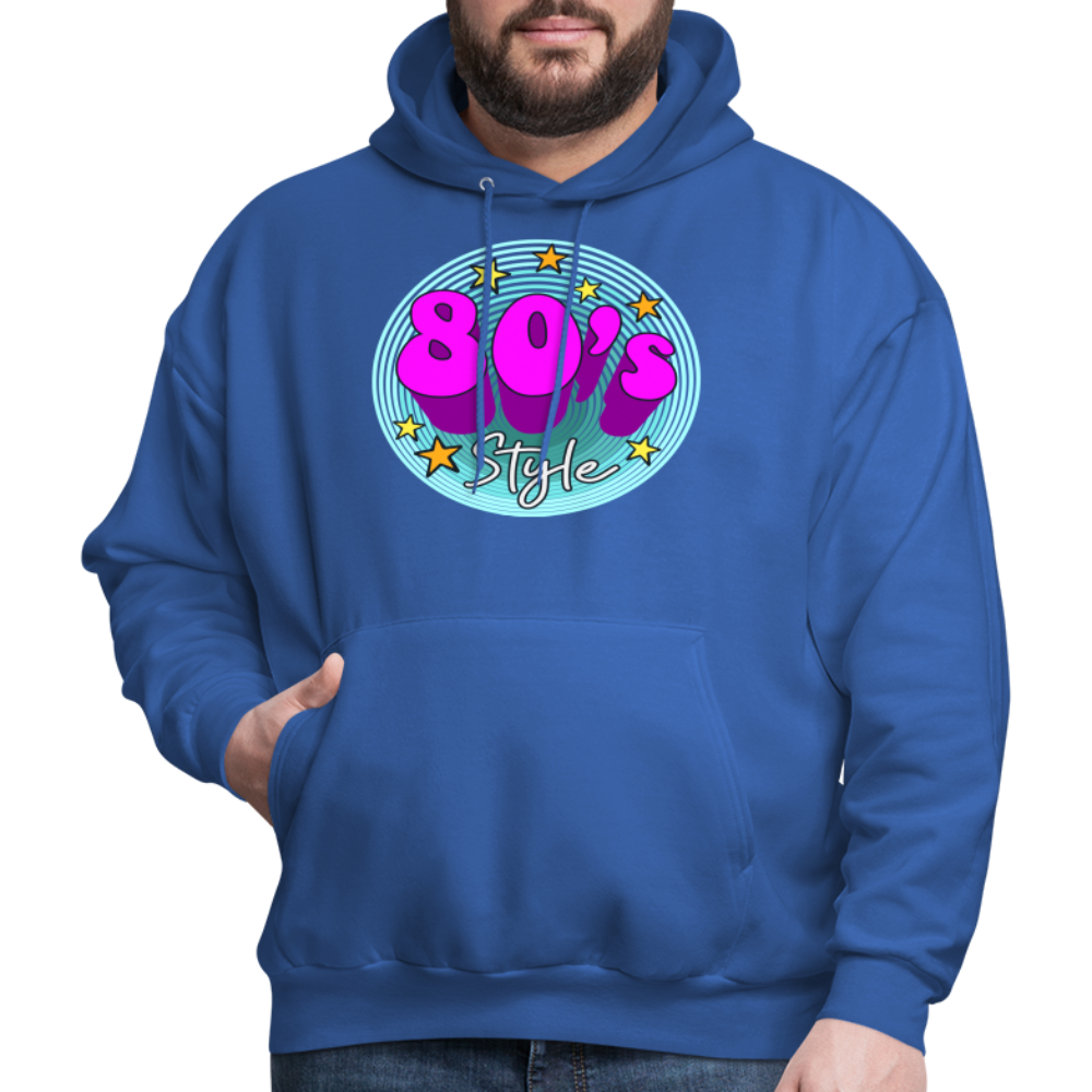 Back to the 80's - 80's Style - Hoodie - royal blue