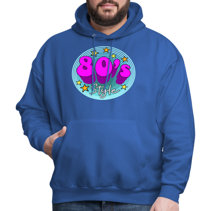 Back to the 80's - 80's Style - Hoodie - royal blue