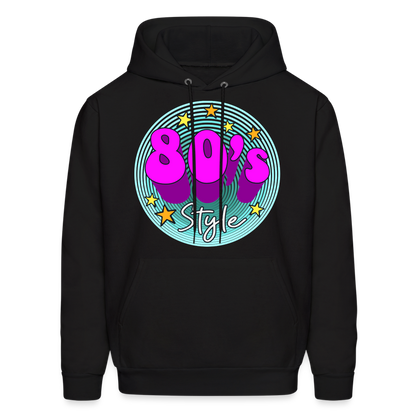 Back to the 80's - 80's Style - Hoodie - black