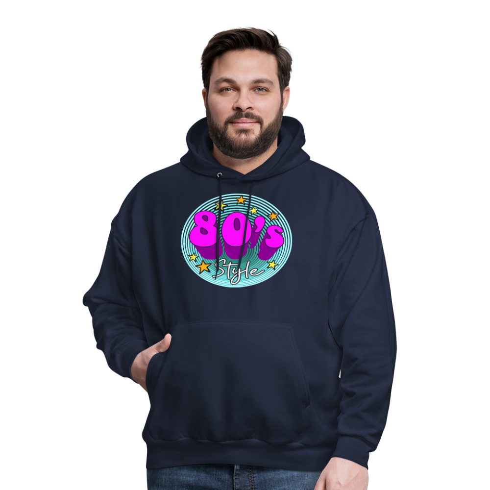 Back to the 80's - 80's Style - Hoodie - navy