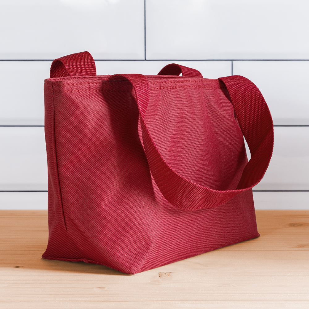 Back to the 80's - 80's Style - Insulate Lunch Bag - red