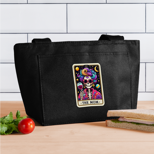 Tarot Collection - The Mom - Insulated Lunch Bag - black