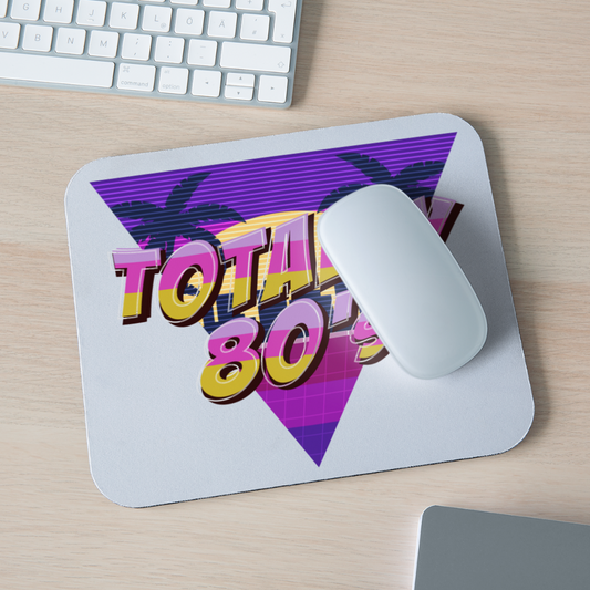 Back to the 80's - Totally 80's Mouse Pad - white