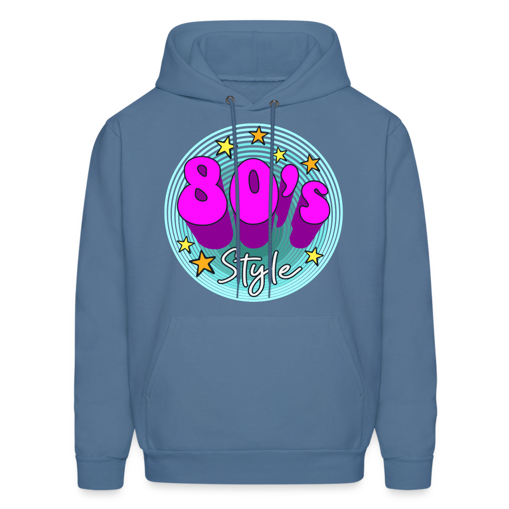 Back to the 80's - 80's Style - Hoodie - denim blue