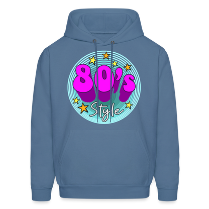 Back to the 80's - 80's Style - Hoodie - denim blue