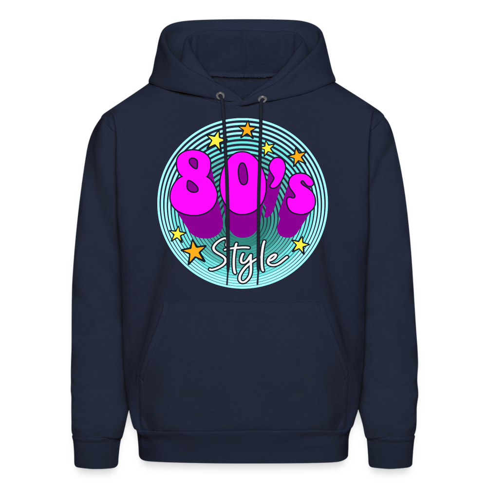 Back to the 80's - 80's Style - Hoodie - navy