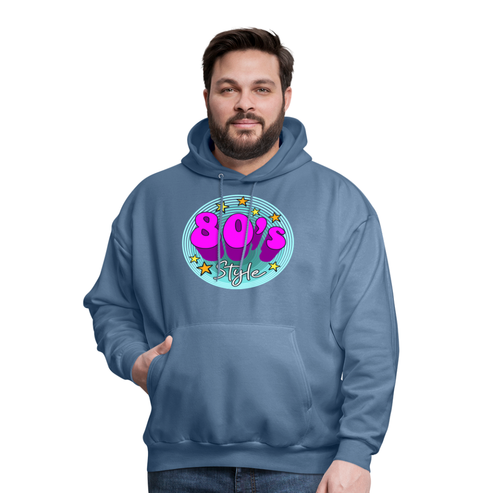 Back to the 80's - 80's Style - Hoodie - denim blue