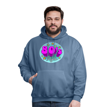 Back to the 80's - 80's Style - Hoodie - denim blue