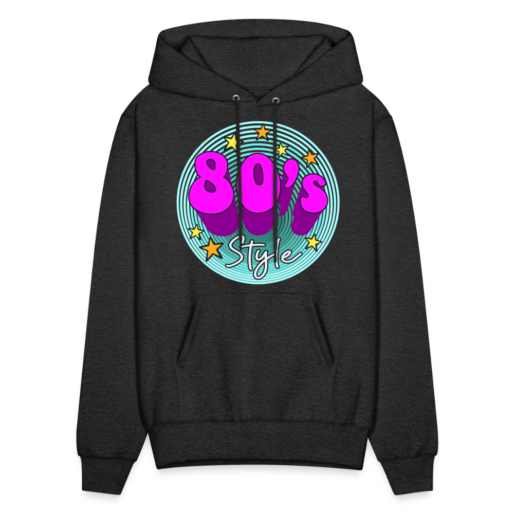 Back to the 80's - 80's Style - Hoodie - charcoal grey