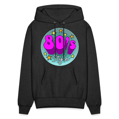 Back to the 80's - 80's Style - Hoodie - charcoal grey