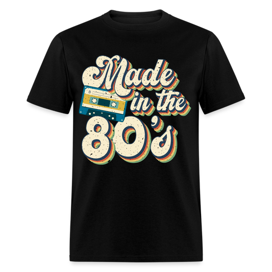 Back to the 80's - Made in the 80's - black