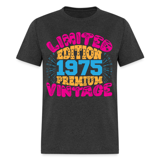 Born in 1975 - Limited Edition 1975 Premium Vintage - heather black