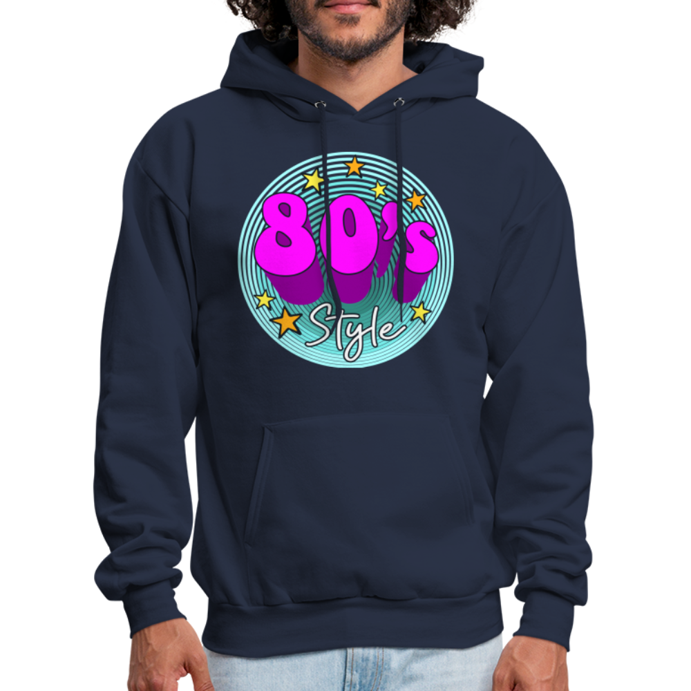 Back to the 80's - 80's Style - Hoodie - navy