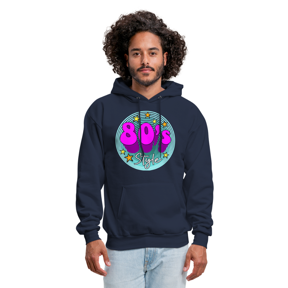 Back to the 80's - 80's Style - Hoodie - navy