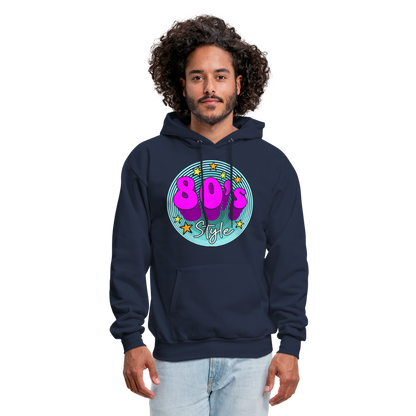 Back to the 80's - 80's Style - Hoodie - navy