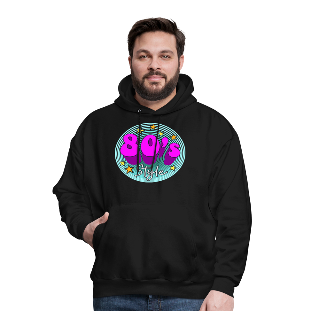 Back to the 80's - 80's Style - Hoodie - black