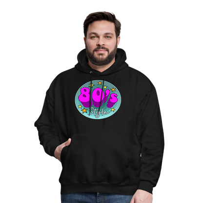 Back to the 80's - 80's Style - Hoodie - black