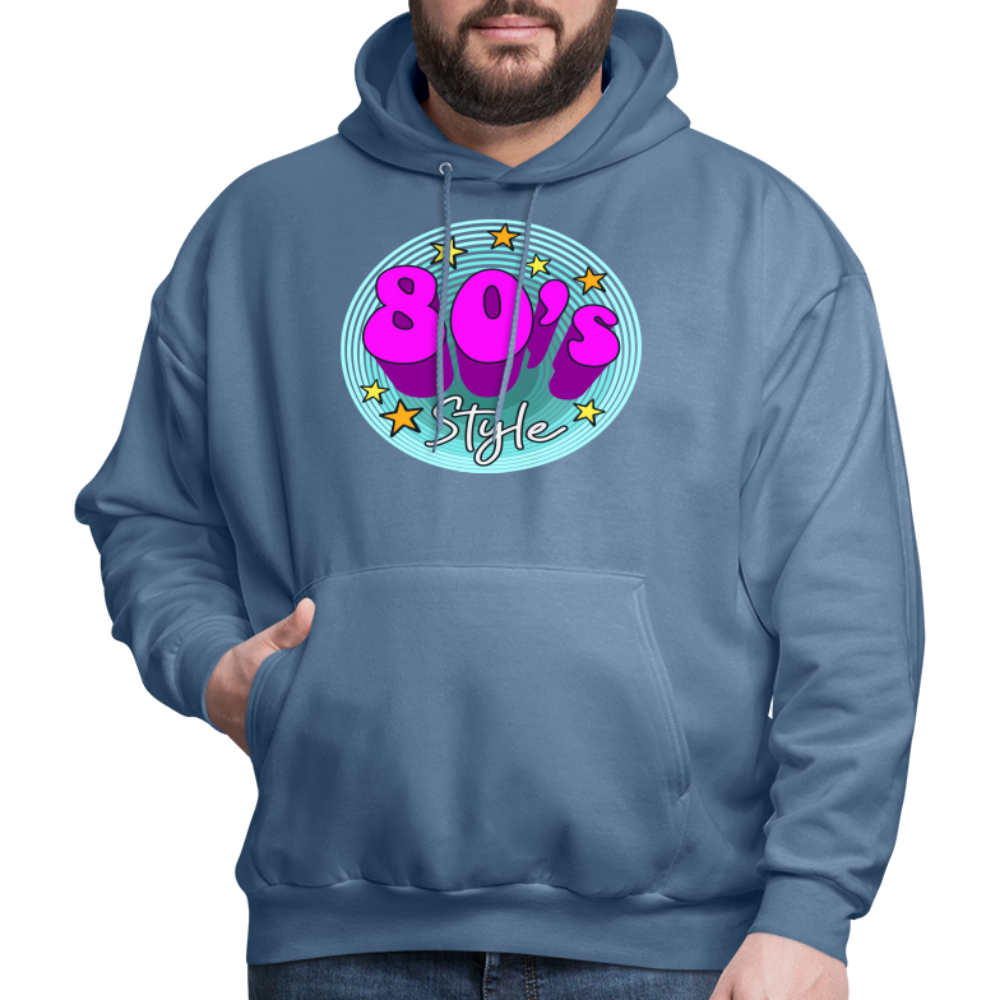 Back to the 80's - 80's Style - Hoodie - denim blue