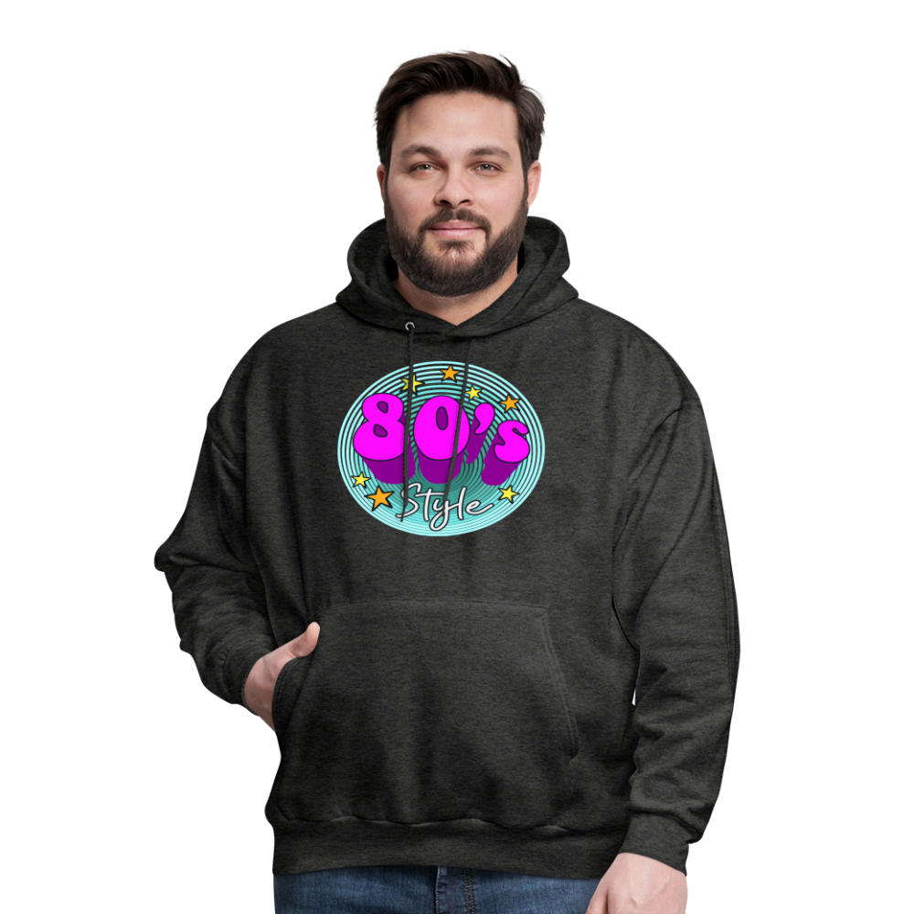 Back to the 80's - 80's Style - Hoodie - charcoal grey