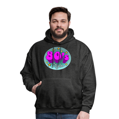 Back to the 80's - 80's Style - Hoodie - charcoal grey