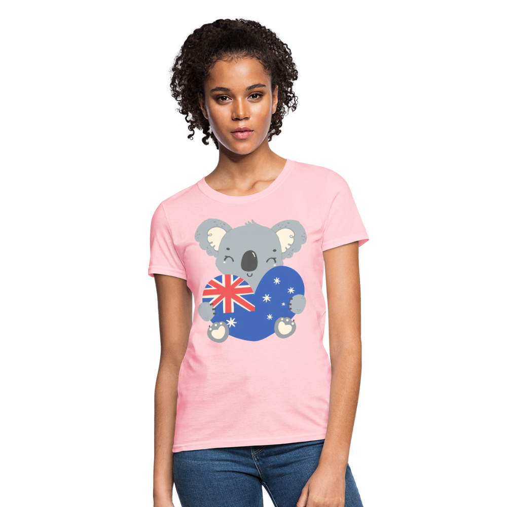 Australia Day - Koala Love Heart - pink