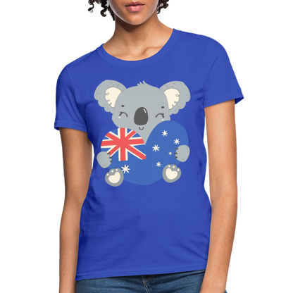 Australia Day - Koala Love Heart - royal blue