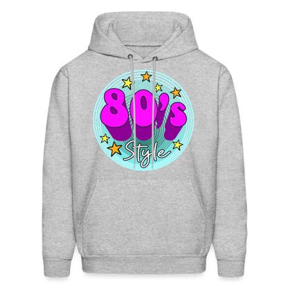 Back to the 80's - 80's Style - Hoodie - heather gray