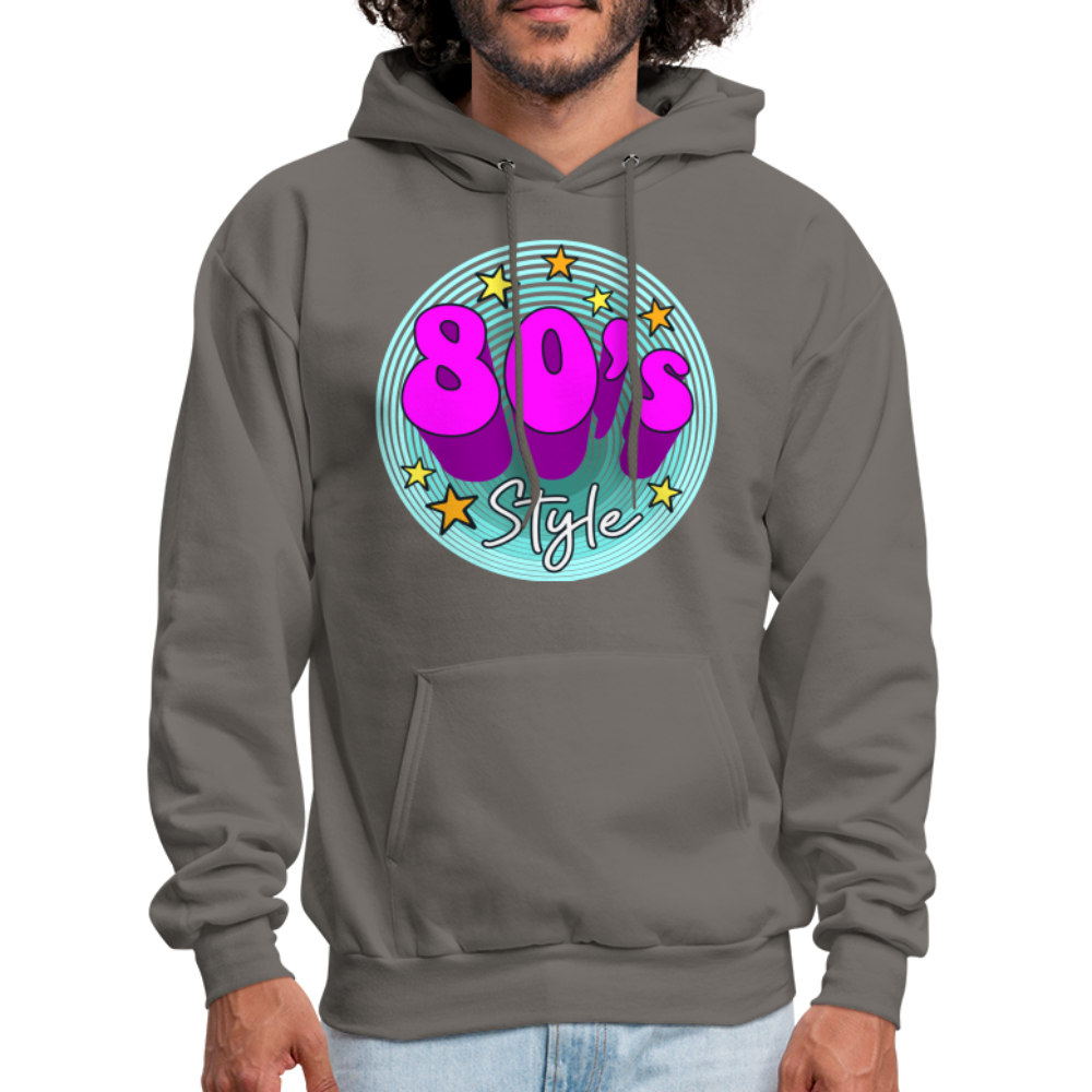 Back to the 80's - 80's Style - Hoodie - asphalt gray