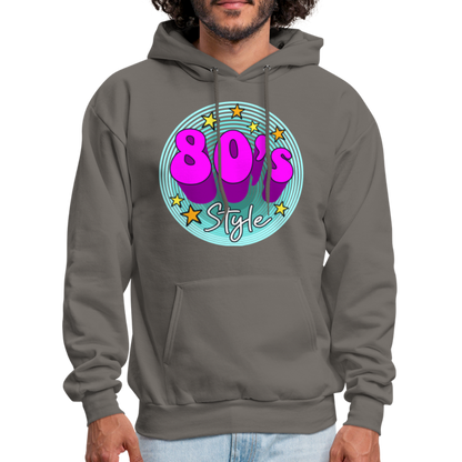 Back to the 80's - 80's Style - Hoodie - asphalt gray