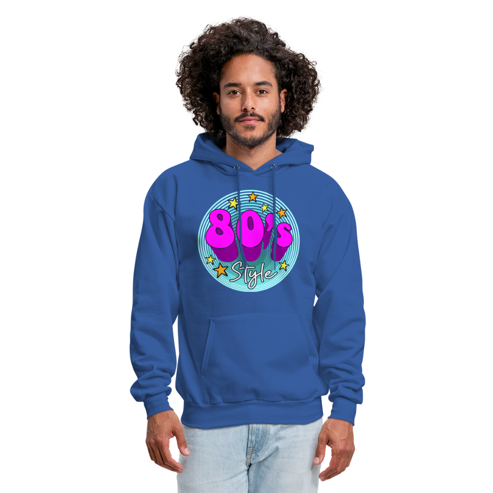 Back to the 80's - 80's Style - Hoodie - royal blue