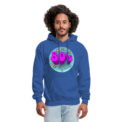 Back to the 80's - 80's Style - Hoodie - royal blue