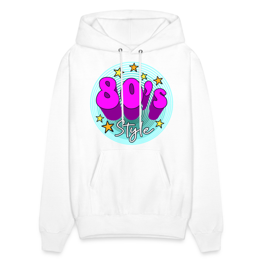 Back to the 80's - 80's Style - Hoodie - white