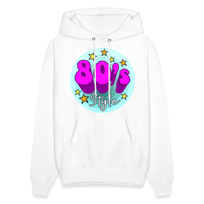 Back to the 80's - 80's Style - Hoodie - white