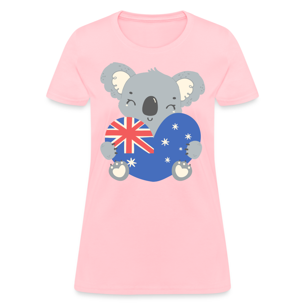 Australia Day - Koala Love Heart - pink