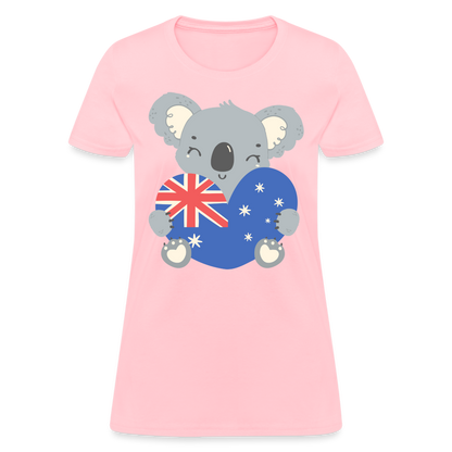 Australia Day - Koala Love Heart - pink