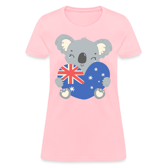 Australia Day - Koala Love Heart - pink