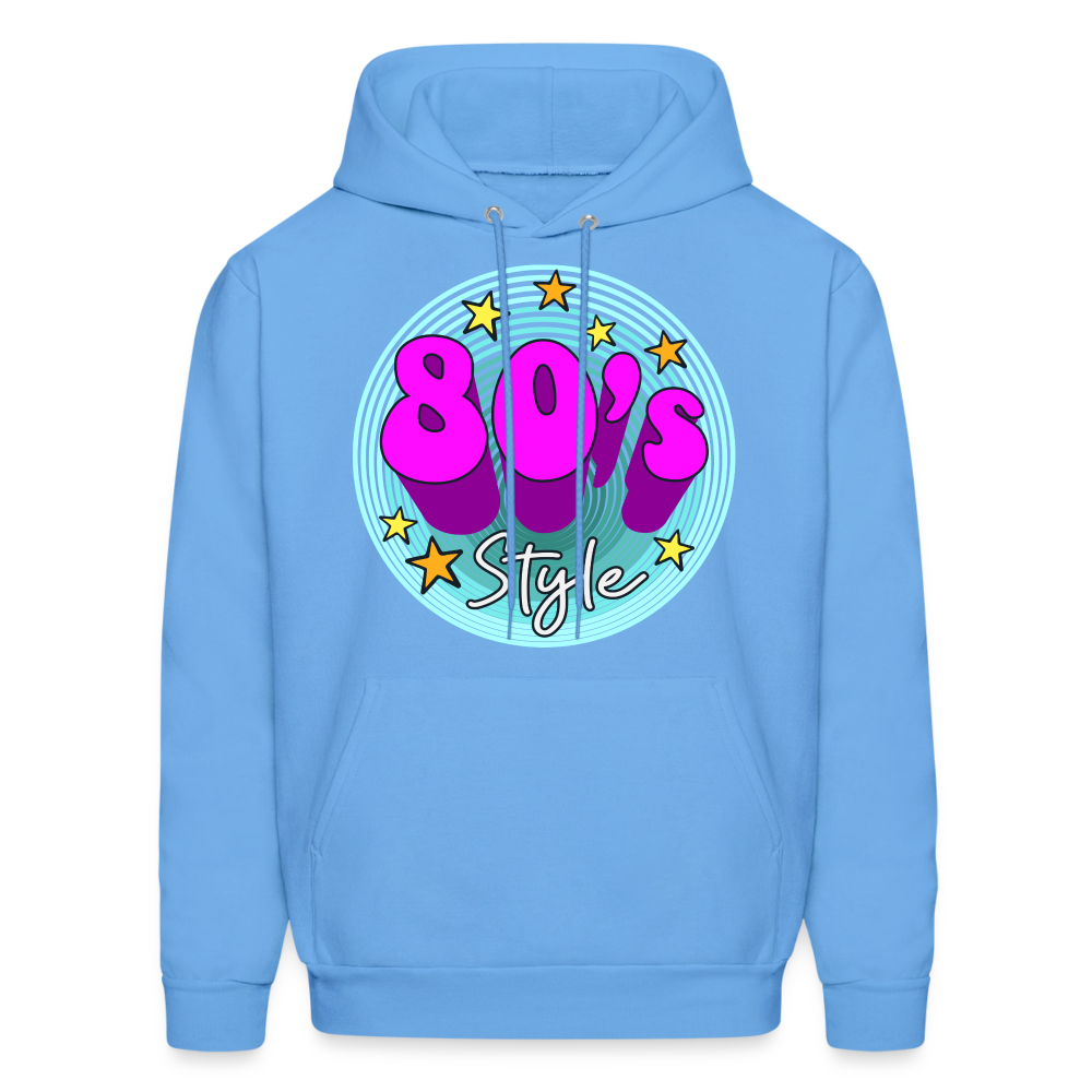 Back to the 80's - 80's Style - Hoodie - carolina blue