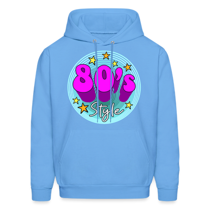 Back to the 80's - 80's Style - Hoodie - carolina blue