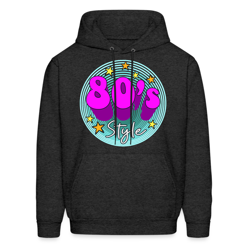 Back to the 80's - 80's Style - Hoodie - charcoal grey