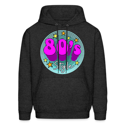 Back to the 80's - 80's Style - Hoodie - charcoal grey