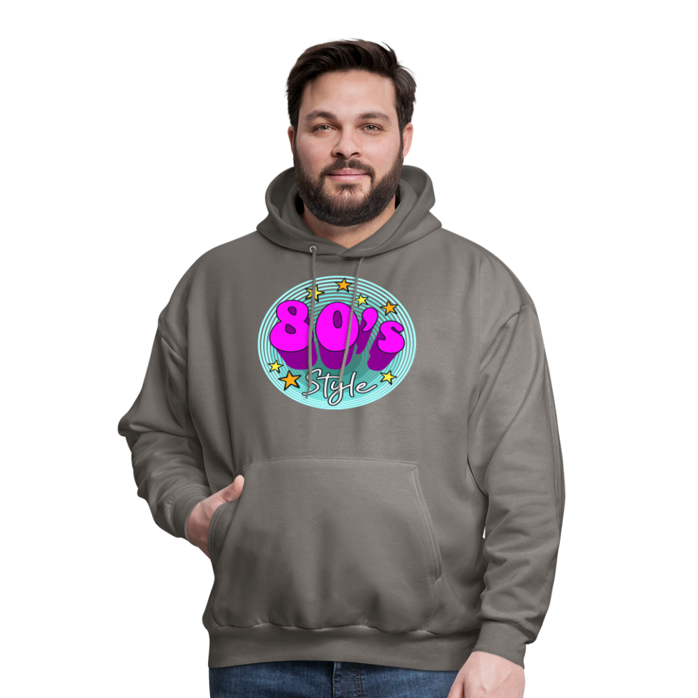 Back to the 80's - 80's Style - Hoodie - asphalt gray