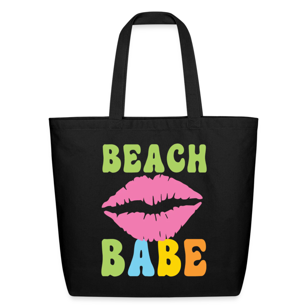 Summer Vibes - Beach Babe Tote Bag - black