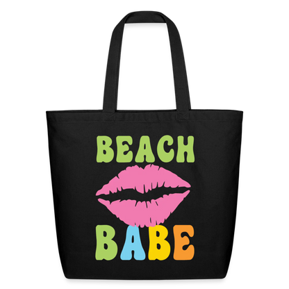 Summer Vibes - Beach Babe Tote Bag - black