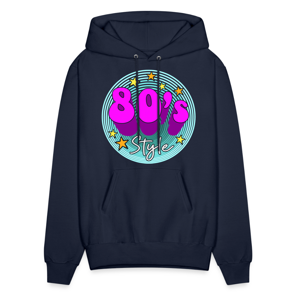 Back to the 80's - 80's Style - Hoodie - navy